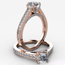  diamond Ring 18k Rose Gold