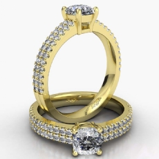  diamond Ring 14k Gold Yellow