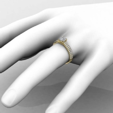  diamond Ring 14k Gold Yellow