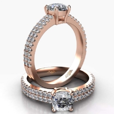  diamond Ring 18k Rose Gold