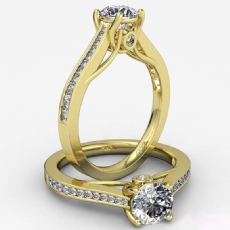  diamond Ring 18k Gold Yellow