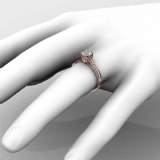  diamond Ring 18k Rose Gold