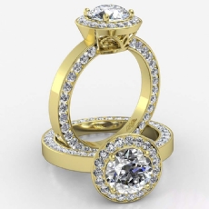  diamond Ring 18k Gold Yellow