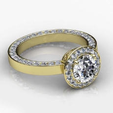  diamond Ring 18k Gold Yellow