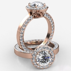  diamond Ring 18k Rose Gold