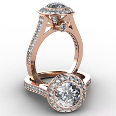  diamond Ring 18k Rose Gold