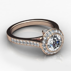  diamond Ring 18k Rose Gold