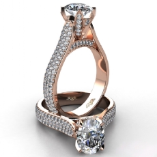  diamond Ring 14k Rose Gold