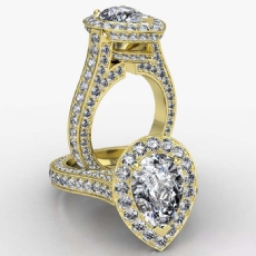  diamond  18k Gold Yellow