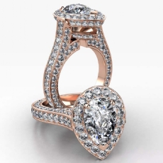  diamond Ring 14k Rose Gold