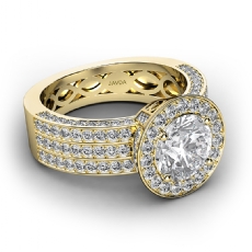  diamond  18k Gold Yellow