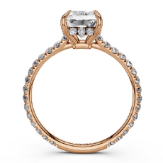  diamond Ring 14k Rose Gold