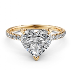  diamond Ring 18k Gold Yellow