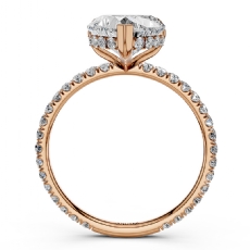  diamond Ring 14k Rose Gold