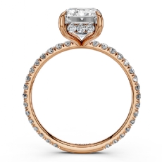  diamond Ring 14k Rose Gold