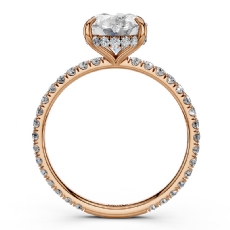  diamond Ring 18k Rose Gold