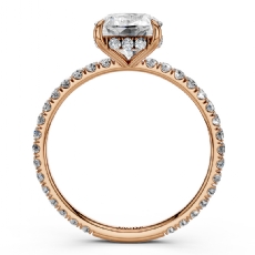  diamond Ring 18k Rose Gold