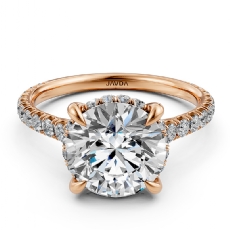  diamond Ring 18k Rose Gold