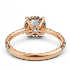  diamond Ring 18k Rose Gold