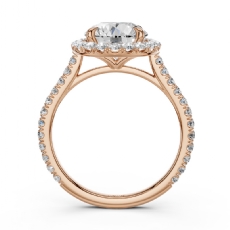  diamond Ring 14k Rose Gold