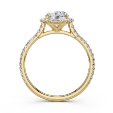  diamond Ring 18k Gold Yellow