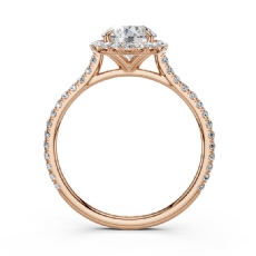  diamond Ring 14k Rose Gold