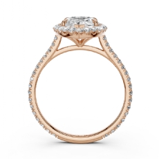  diamond Ring 14k Rose Gold