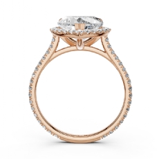  diamond Ring 18k Rose Gold