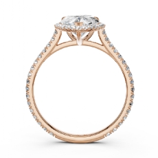  diamond Ring 18k Rose Gold