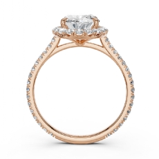  diamond Ring 14k Rose Gold