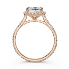  diamond Ring 18k Rose Gold