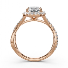  diamond Ring 14k Rose Gold