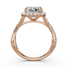  diamond Ring 18k Rose Gold