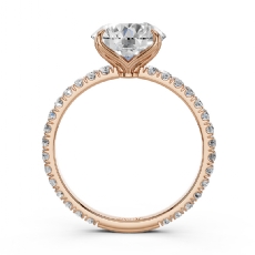  diamond Ring 18k Rose Gold