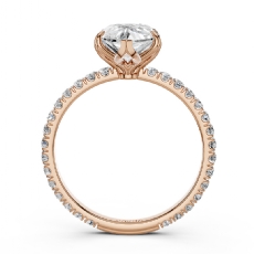  diamond Ring 14k Rose Gold