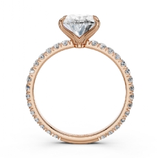  diamond Ring 14k Rose Gold