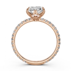  diamond Ring 14k Rose Gold