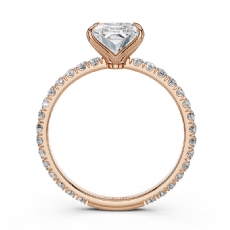  diamond Ring 14k Rose Gold