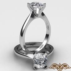 Tapered Solitaire diamond  Platinum 950