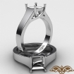 <gram> Trellis Solitaire Diamond Engagement Ring Setting 18k White Gold 5.5m Semi Mount - javda.com 