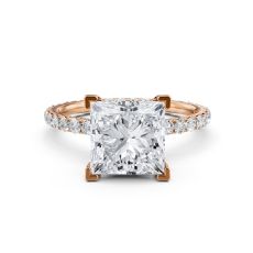  diamond Ring 18k Rose Gold