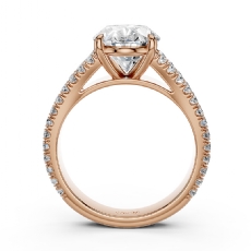  diamond Ring 14k Rose Gold