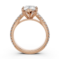  diamond Ring 14k Rose Gold