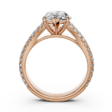  diamond Ring 14k Rose Gold