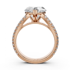  diamond Ring 14k Rose Gold