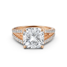  diamond Ring 14k Rose Gold