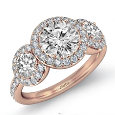  diamond Ring 14k Rose Gold