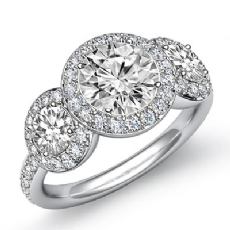  diamond Ring Platinum 950