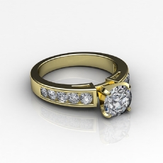  diamond Ring 18k Gold Yellow