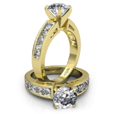  diamond Ring 18k Gold Yellow